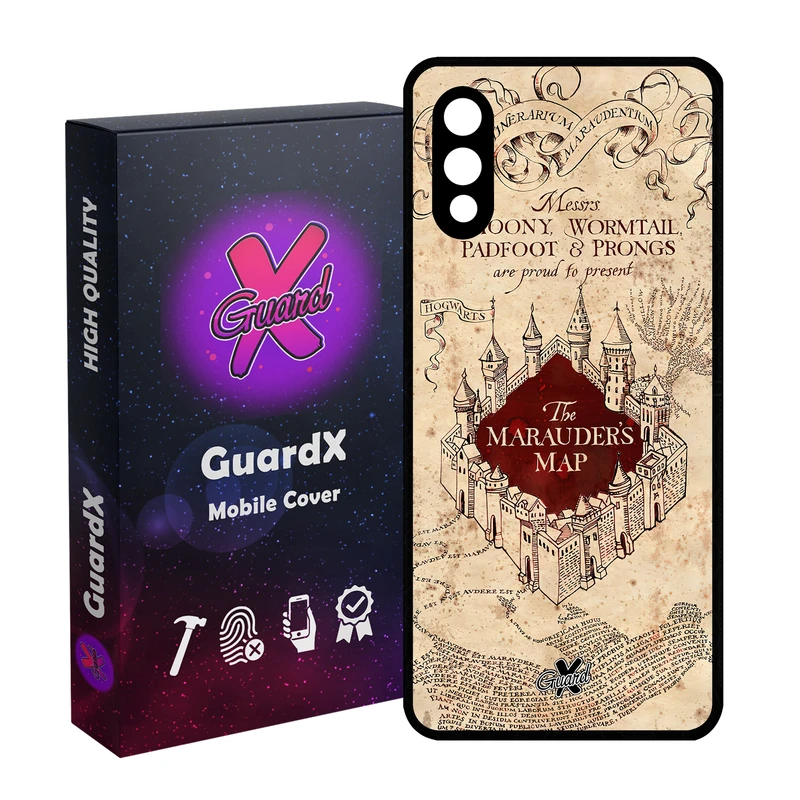 کاور گارد ایکس طرح هری پاتر مدل Glass10490 مناسب برای گوشی موبایل سامسونگ Galaxy A02 / M02