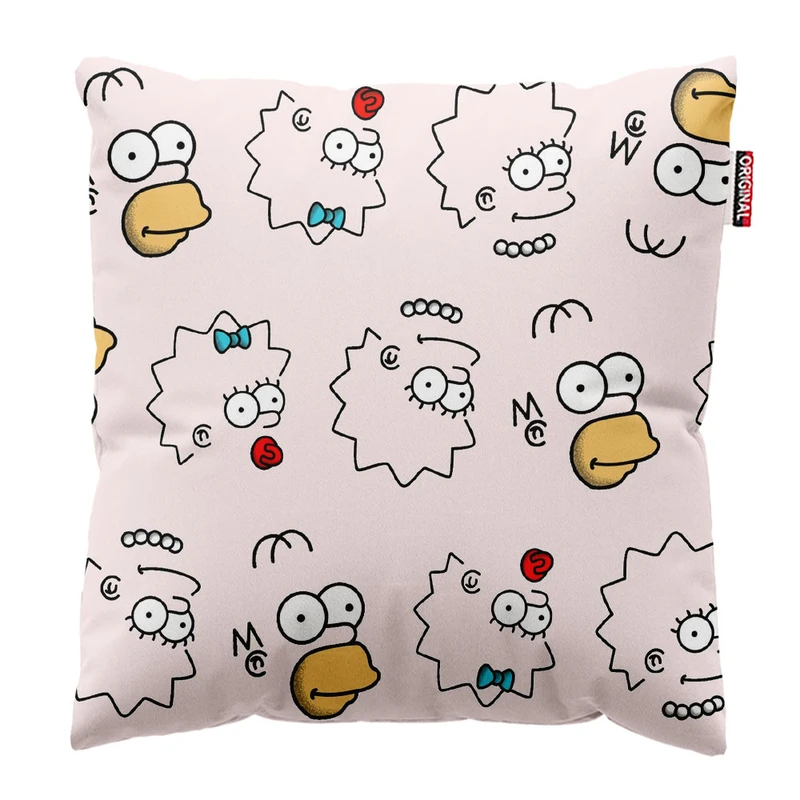 کوسن پاد آفرین طرح کارتونی کد 2112 سایز 30*30 سانتی متر