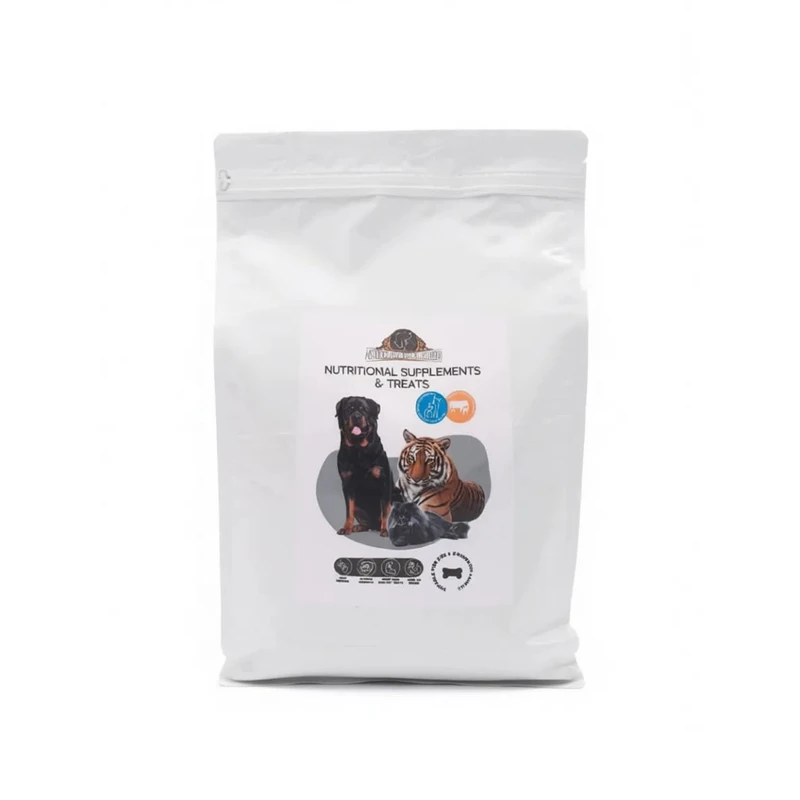  تشویقی سگ ابیش مدل دنبلان گوساله و بره وزن 2000 گرم