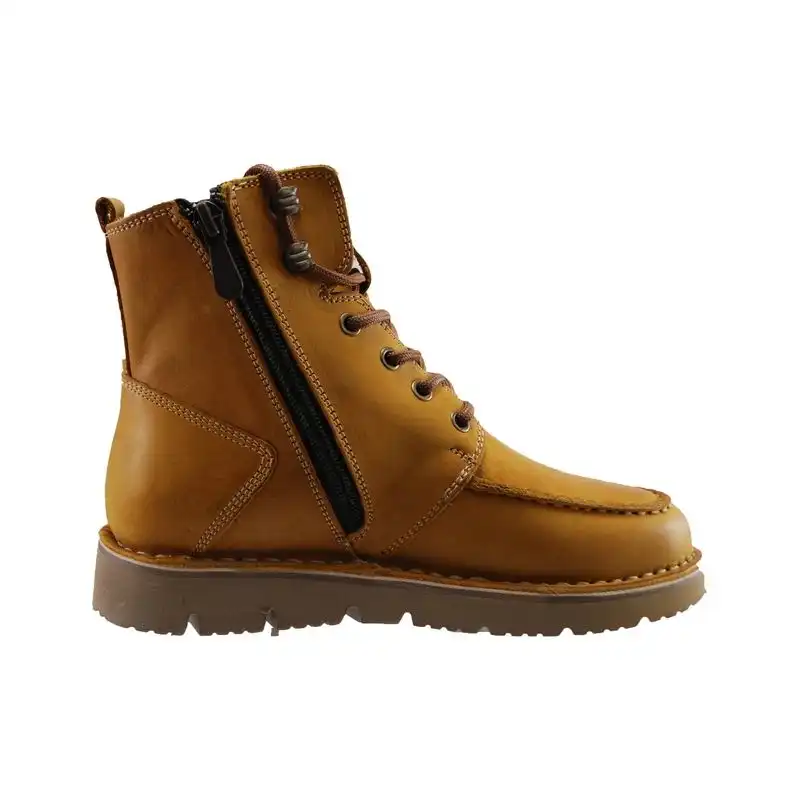 نیم بوت زنانه مدل چرم طبیعی کد 609.1