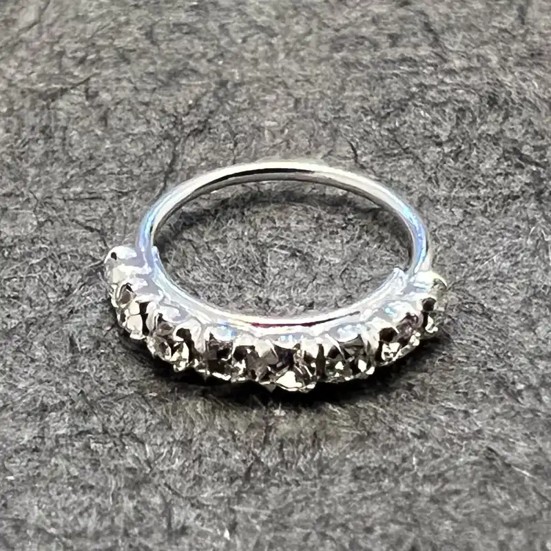 پیرسینگ نقره زنانه گیرا مدل G1183