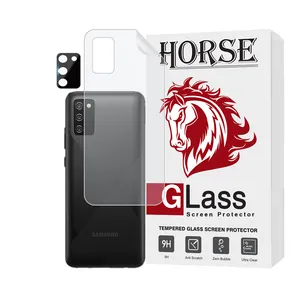 Horse MTBFULH Nano Back Protector For Samsung Galaxy A02s With Camera Lens Protector