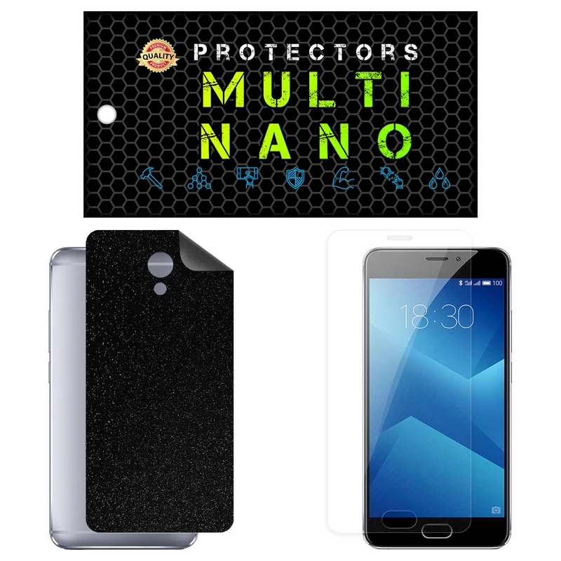 محافظ صفحه نمایش مولتی نانو مدل X-SFG مناسب برای گوشی موبایل میزو M5 Note به همراه برچسب پوششی