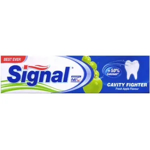 خمیر دندان سیگنال مدل Cavity Fighter Apple حجم 50 میلی لیتر