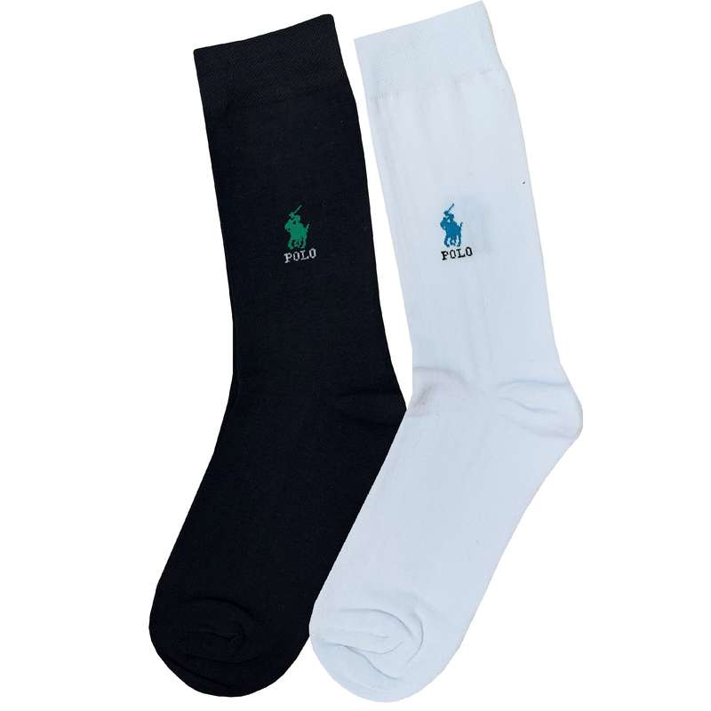جوراب ساق بلند مردانه مدل C LEG 00602 مجموعه 2 عددی