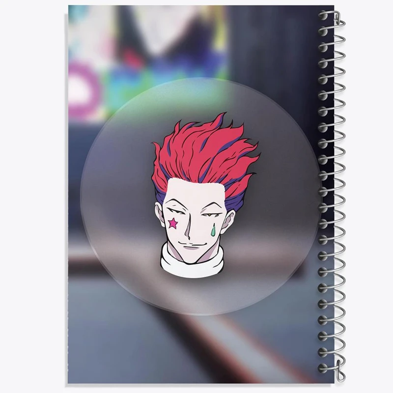دفتر مشق 50 برگ خندالو مدل هیسوکا جوکر انیمه هانتر ایکس هانتر  Hunter × Hunter  کد 11960