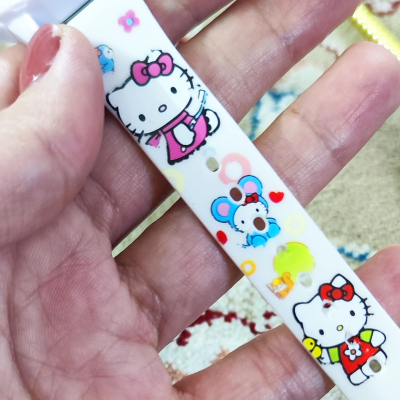 ساعت مچی عقربه ای دخترانه مدل کیتی بند سیلیکونی کد 1 ساعت مچی عقربه ای دخترانه مدل کیتی بند سیلیکونی کد 1