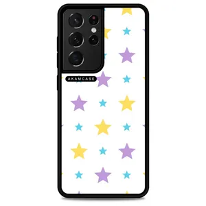 AKAM AMC-WSGS21U-PASTEL PATTERN9 Cover For Samsung Galaxy S21 Ultra