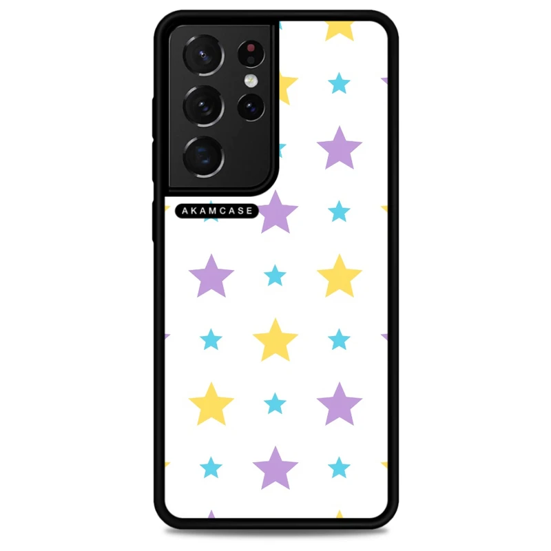 کاور آکام مدل AMC-WSGS21U-PASTEL PATTERN9 مناسب برای گوشی موبایل سامسونگ Galaxy S21 Ultra