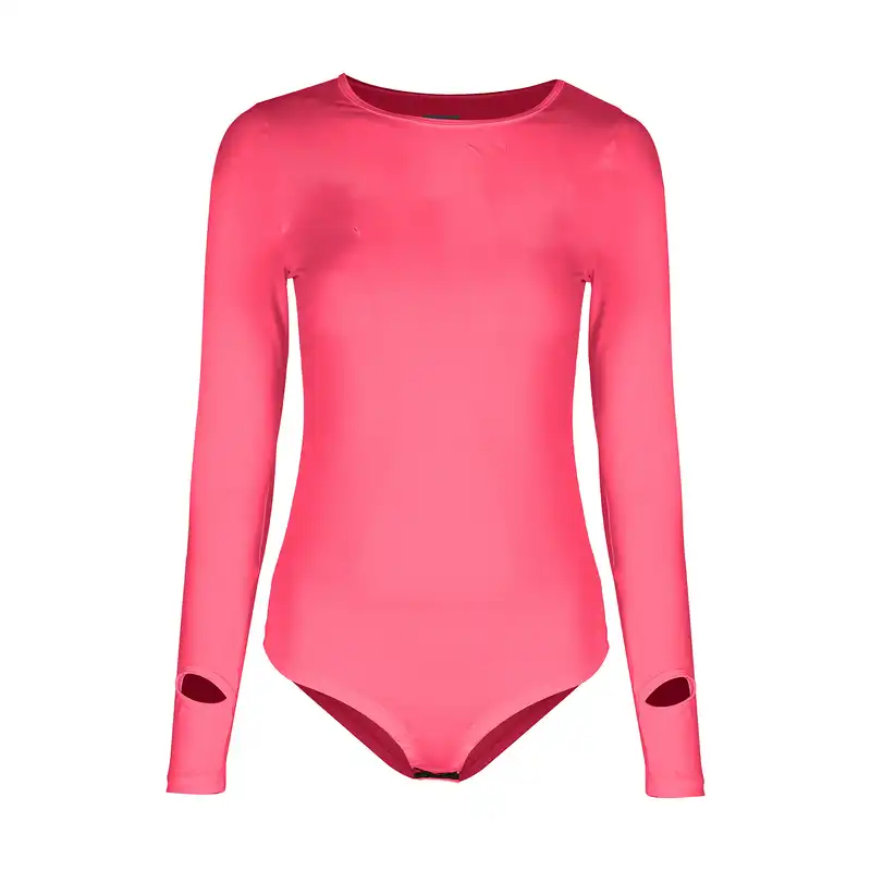 بادی آستین بلند ورزشی زنانه مدل 102