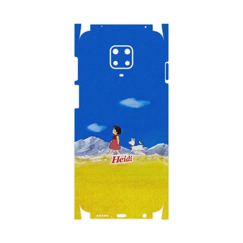 برچسب پوششی ماهوت مدل Heidi Girl of the Alps-FullSkin مناسب برای گوشی موبایل شیائومی Redmi Note 9 Pro