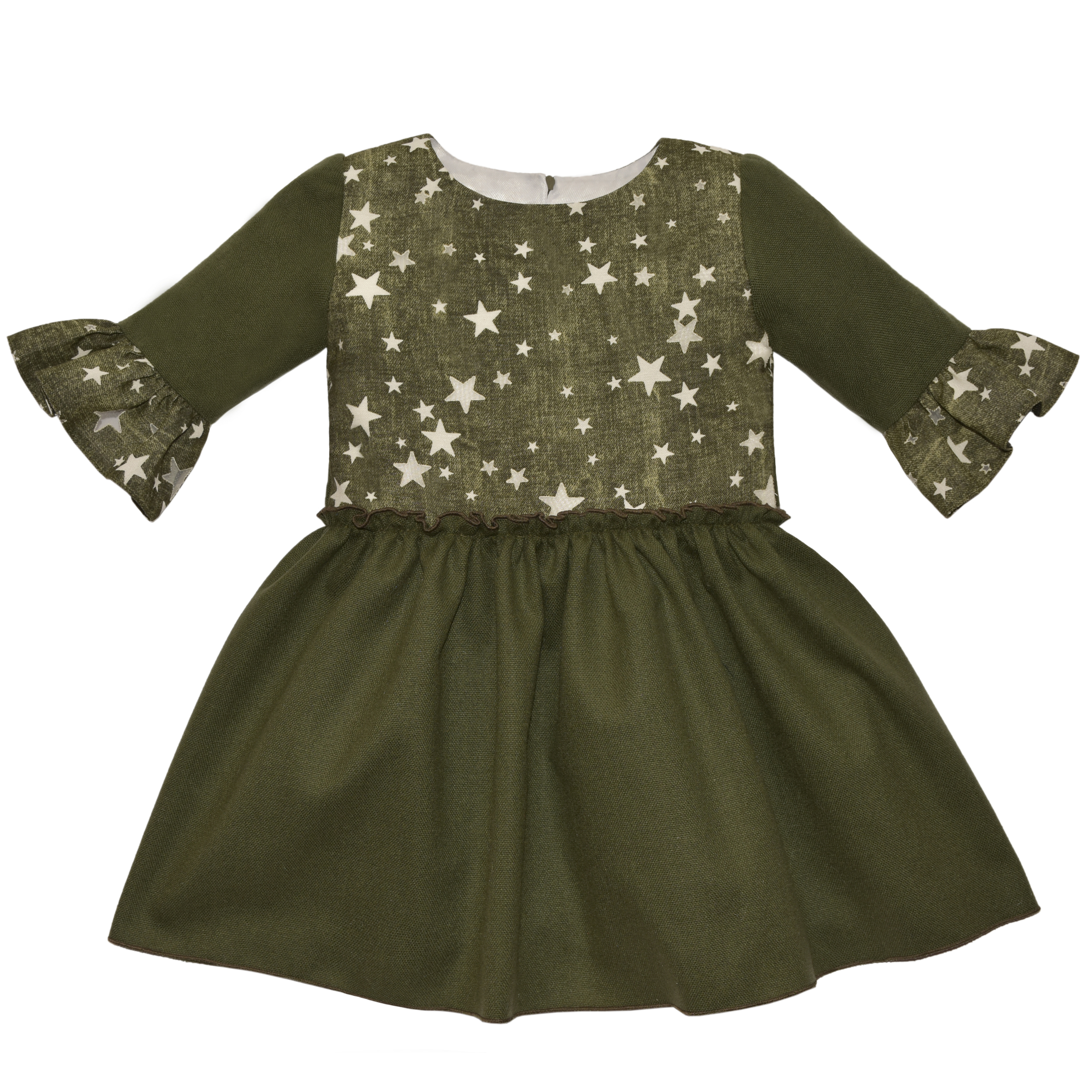 پیراهن دخترانه مدل ستاره کد 9943