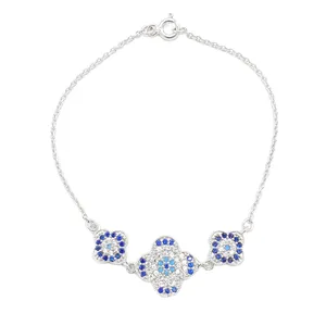 دستبند نقره زنانه کد DG97