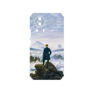 MAHOOT Wanderer above the Sea of Fog Cover Sticker for Xiaomi 13 Lite