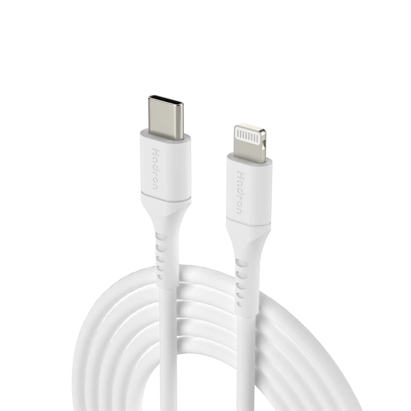 کابل تبدیل USB-C به لایتنینگ هادرون مدل HTC-C-L01L طول 2 متر
