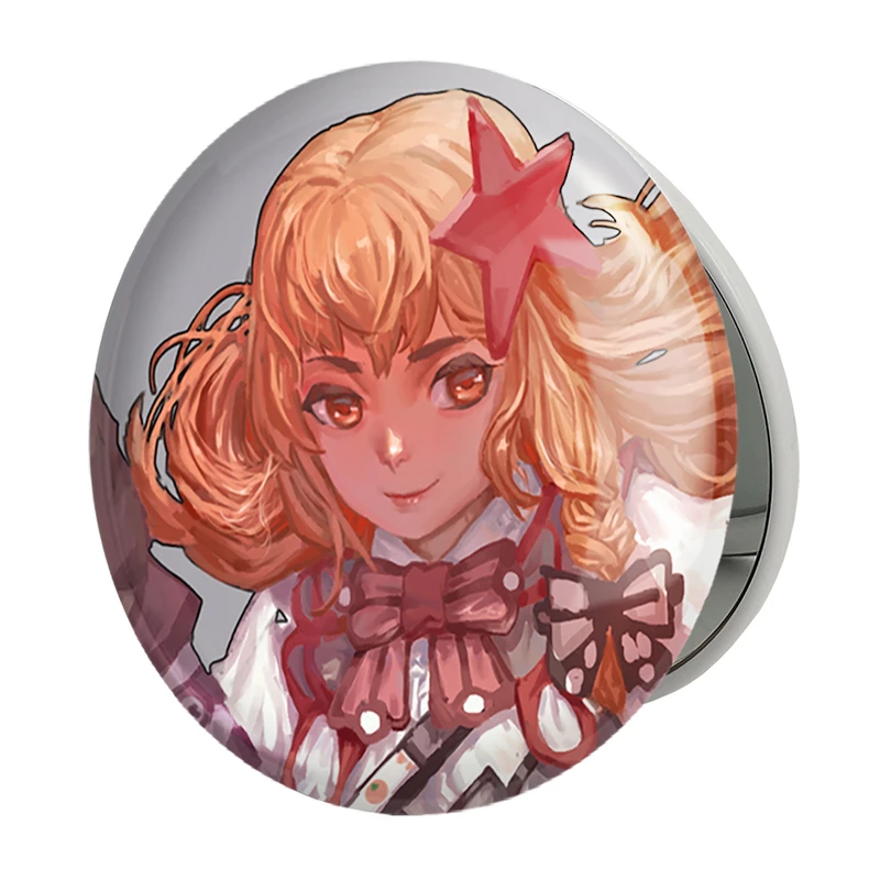 آینه جیبی خندالو طرح بازی شکارچی هیولا (Monster Hunter) مدل تاشو کد 33218