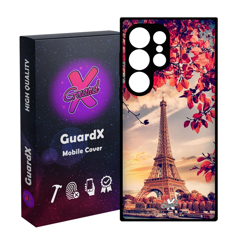 کاور گارد ایکس طرح Eiffel Tower مدل 10125 مناسب برای گوشی موبایل سامسونگ Galaxy S25 Ultra