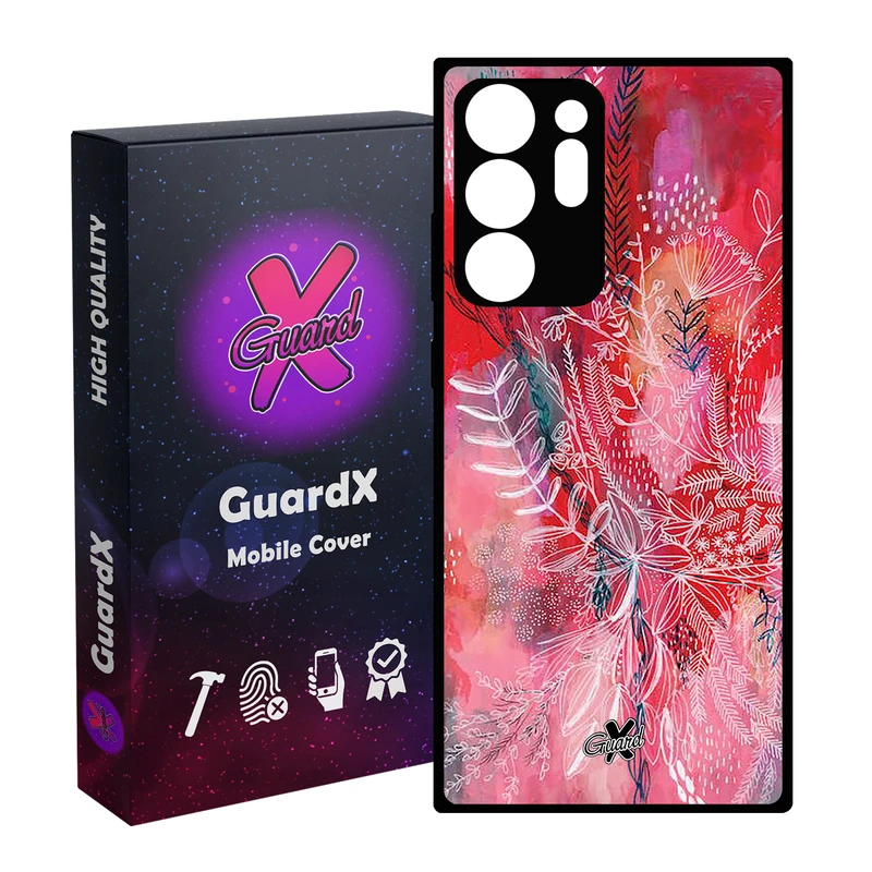 کاور گارد ایکس طرح گل مدل Glass10282 مناسب برای گوشی موبایل سامسونگ Galaxy Note 20 Ultra