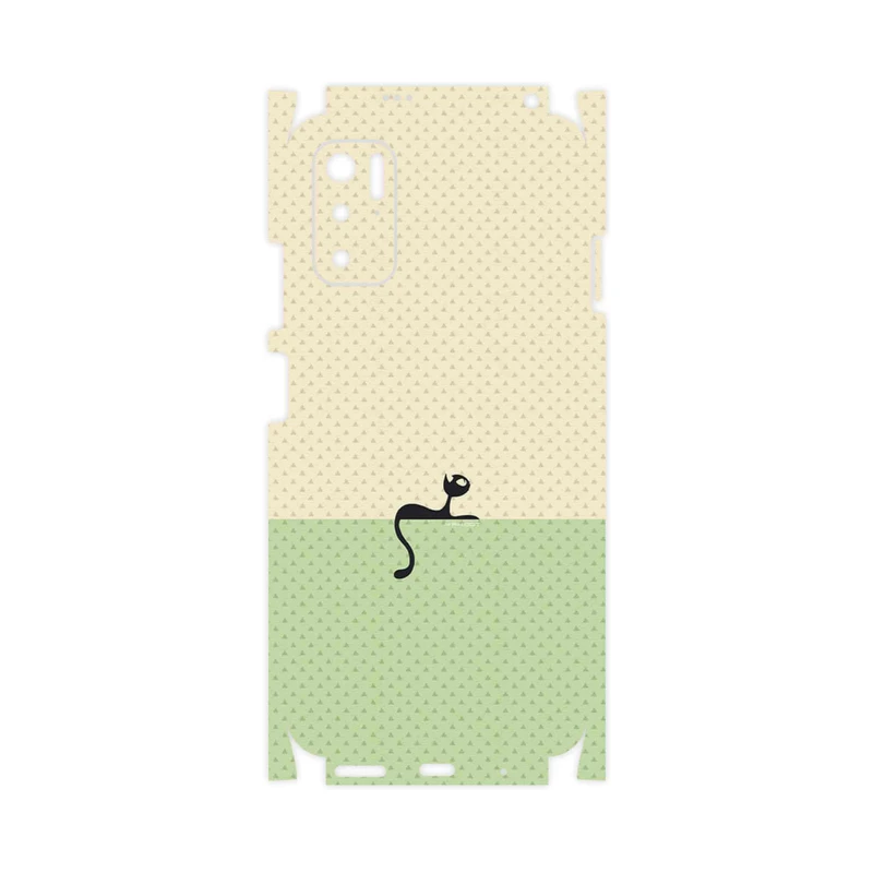 برچسب پوششی ماهوت مدل Minimal Internet Cat Icon-FullSkin مناسب برای گوشی موبایل شیائومی Poco M3 Pro 5G