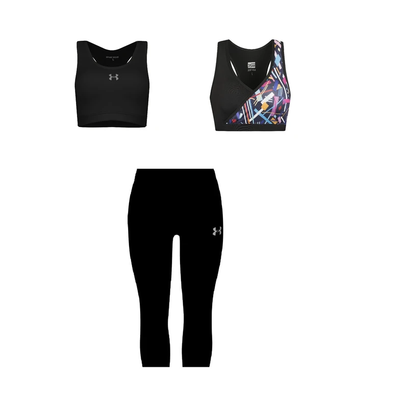 ست سه تکه لباس ورزشی زنانه مدل 1801-1901-3101