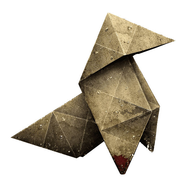 اوریگامی طرح پرنده مدل Heavy Rain Origami Killer