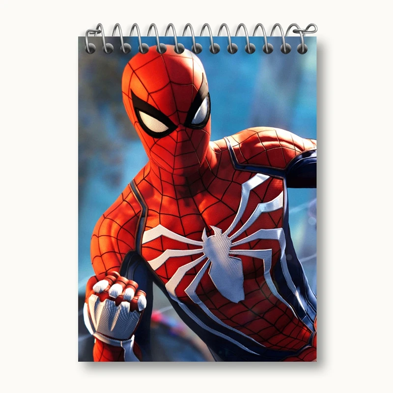 دفتر یادداشت 50 برگ خندالو مدل مرد عنکبوتی Spider Man کد 13160