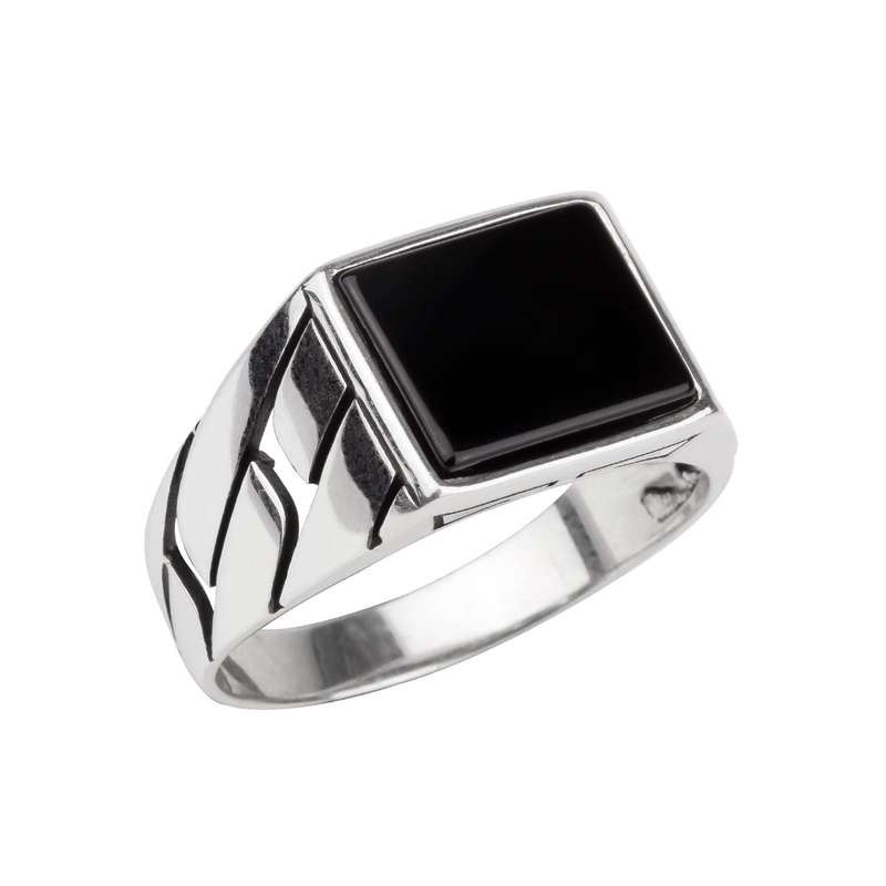 انگشتر نقره مردانه مدل 21985