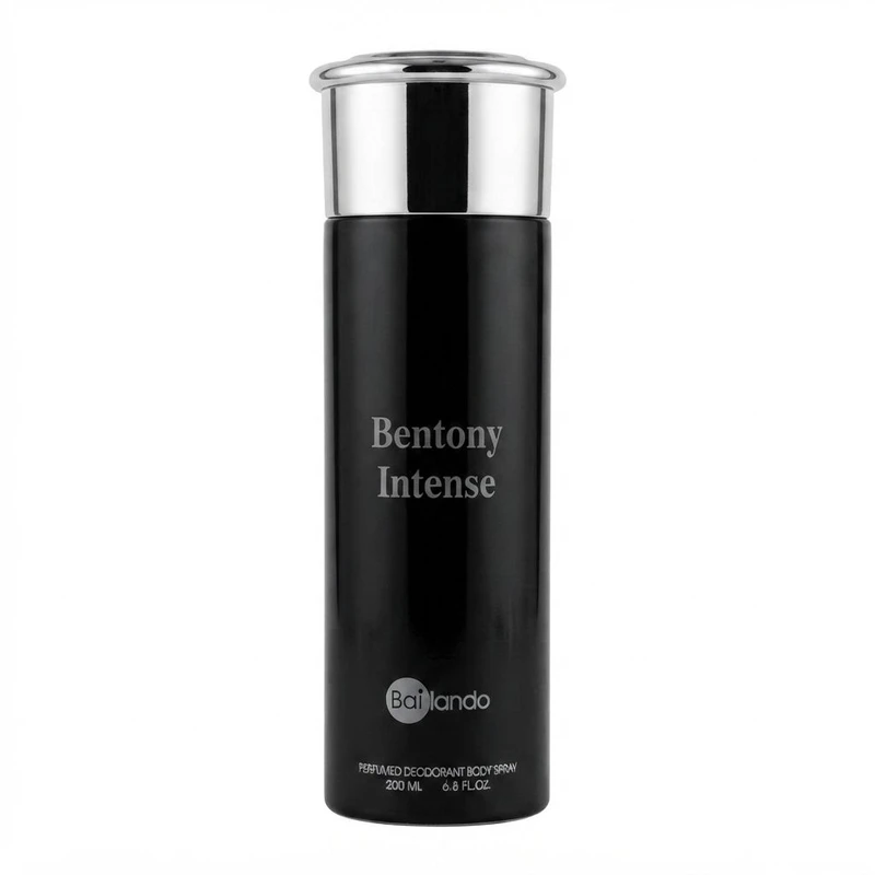 دئودورانت مردانه بایلندو مدل Bentony Intense حجم 200 میلی‌لیتر