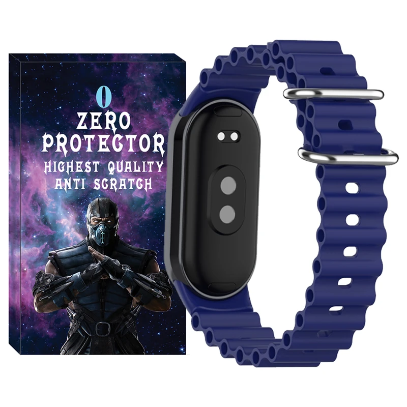 بند زیرو مدل Ocean ZR مناسب برای ساعت هوشمند شیائومی Mi band 9