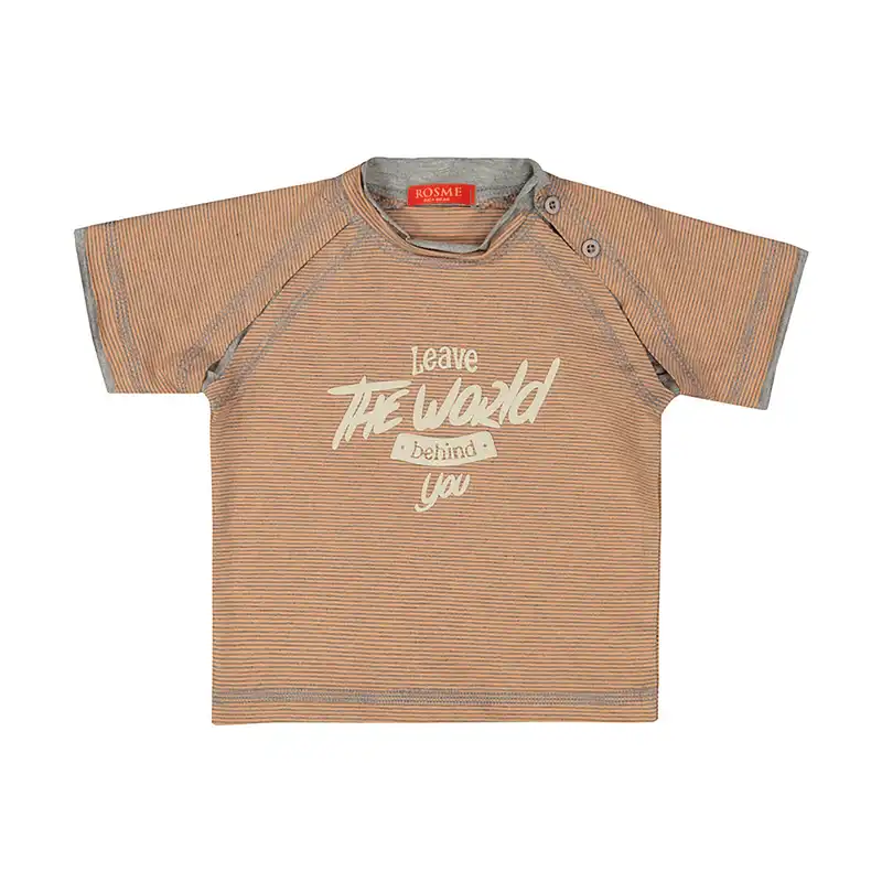 تی شرت آستین کوتاه پسرانه رُزمی مدل wa987