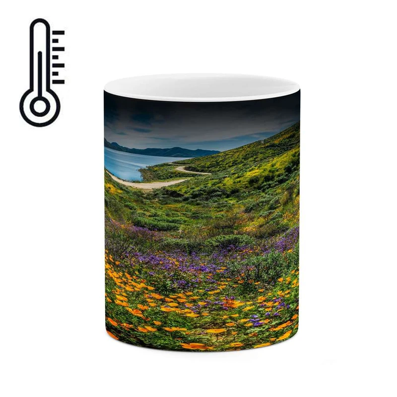 ماگ حرارتی کاکتی مدل منظره کد mgh13261