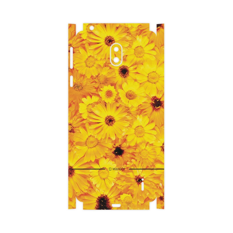 برچسب پوششی ماهوت مدل Yellow-Flower-FullSkin مناسب برای گوشی موبایل نوکیا 2.2