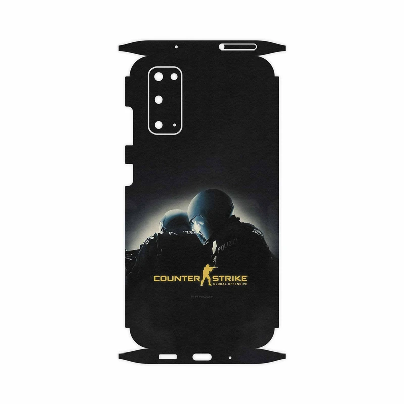 برچسب پوششی ماهوت مدل Counter-Strike-FullSkin مناسب برای گوشی موبایل سامسونگ Galaxy S20