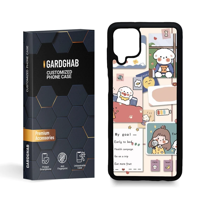  کاور گارد قاب مدل فانتزی مناسب برای گوشی موبایل سامسونگ galaxy A12