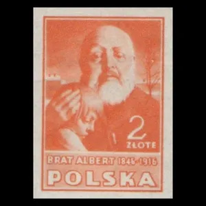 تمبر یادگاری مدل کشور لهستان 2 زلوتی 1947