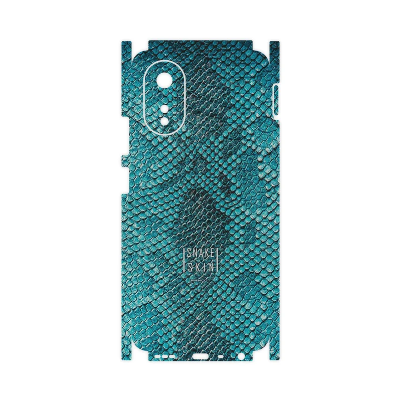 برچسب پوششی ماهوت مدل Blue Snake Skin-FullSkin مناسب برای گوشی موبایل اپو A38