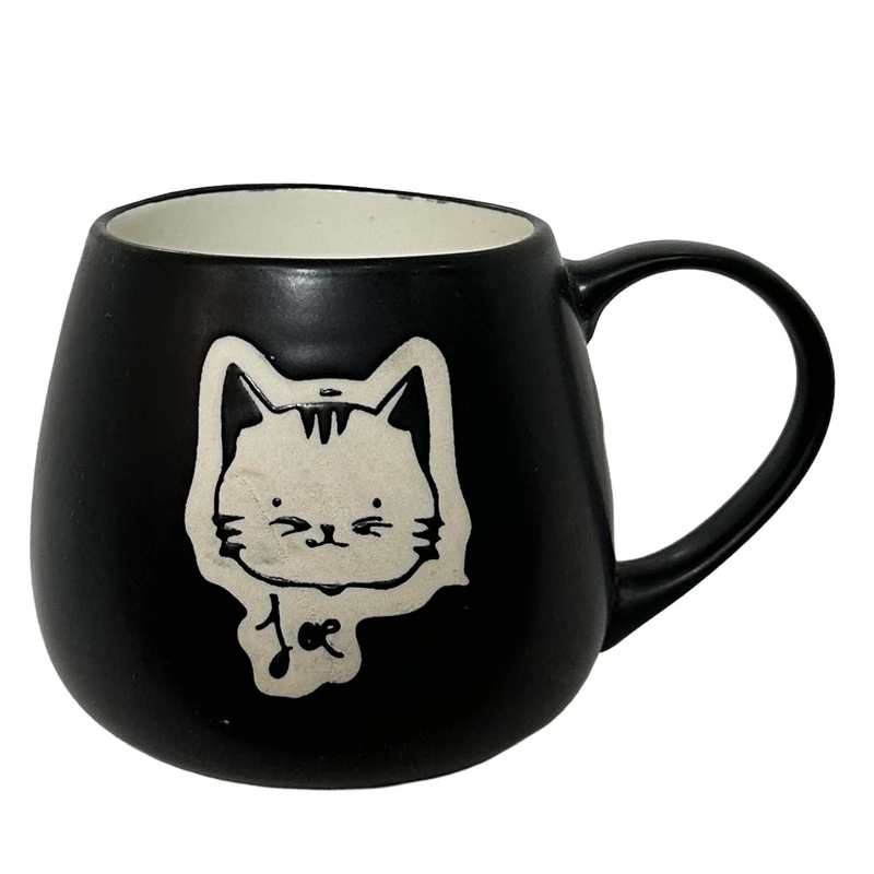 ماگ مدل گربه طرح کیوت کد MG-CG-017-Bl-Cute cat