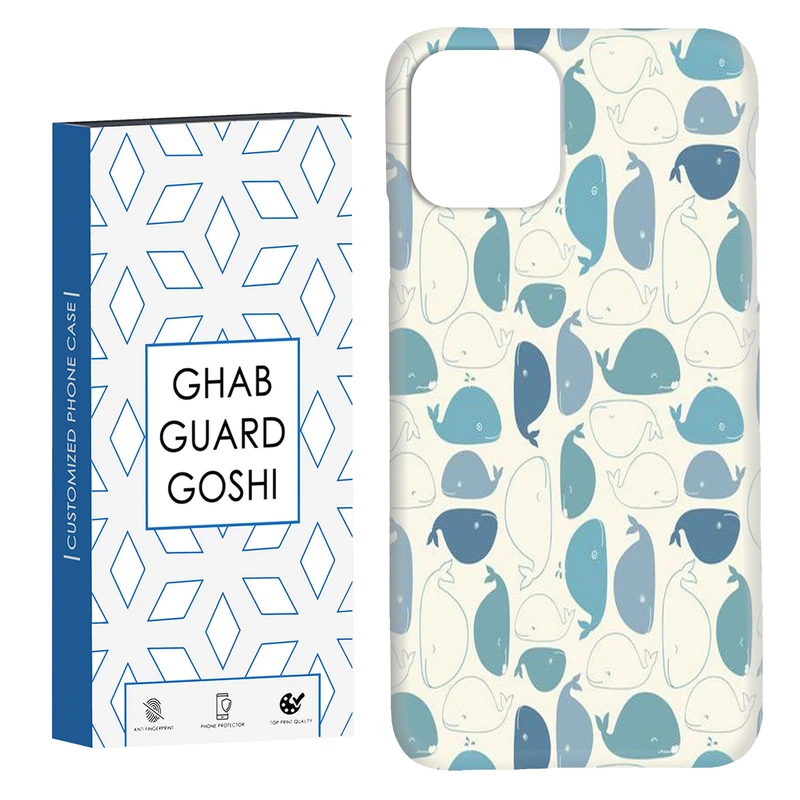 کاور قاب گارد گوشی طرح نهنگ کد Dimo-757 مناسب برای گوشی موبایل اپل  IPHONE 11 PRO MAX