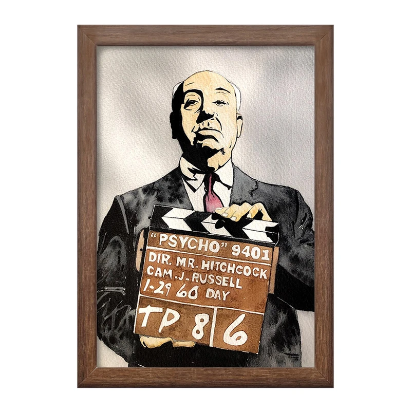 تابلو خندالو طرح روانی هیچکاک (Psycho) کد F11459
