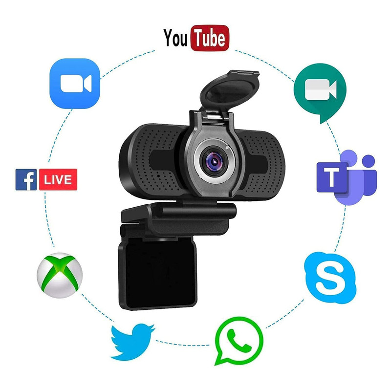 وب کم مدل Larmtek FHD 1080p