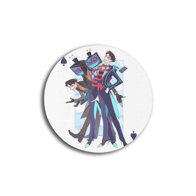 زیر لیوانی مدل انیمیشن هزبین هتل کد Hazbin Hotel 573