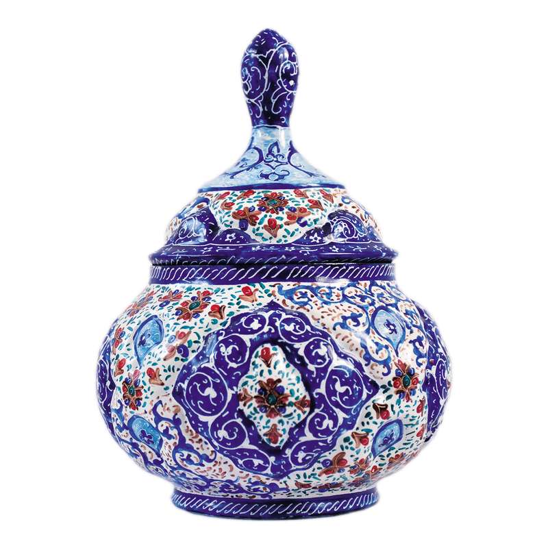 قندان میناکاری مدل افشاری کد 1024