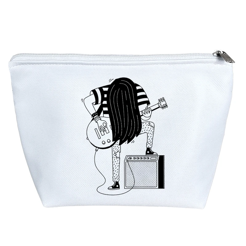 کیف لوازم آرایش دخترانه خندالو مدل دختر گیتاریست کد H2063