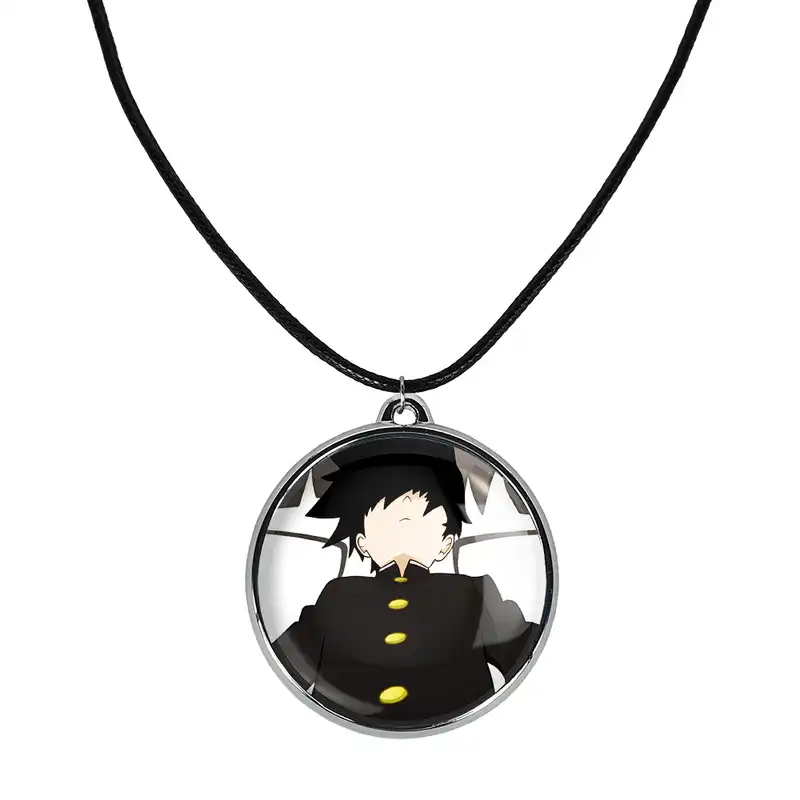 گردنبند خندالو مدل انیمه موب سایکو Mob Psycho 100 کد 2444124437