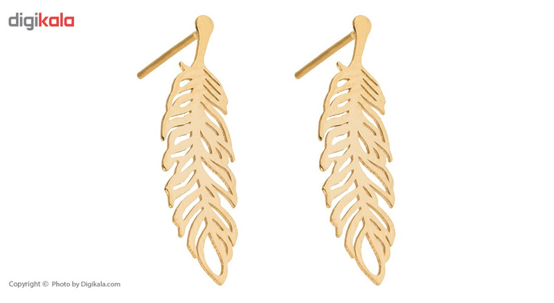 نیم ست طلا 18 عیار زنانه ماهک مدل MS0023