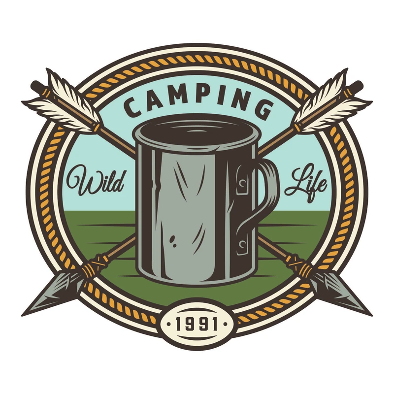 برچسب بدنه خودرو طرح آفرود مدل camping 001