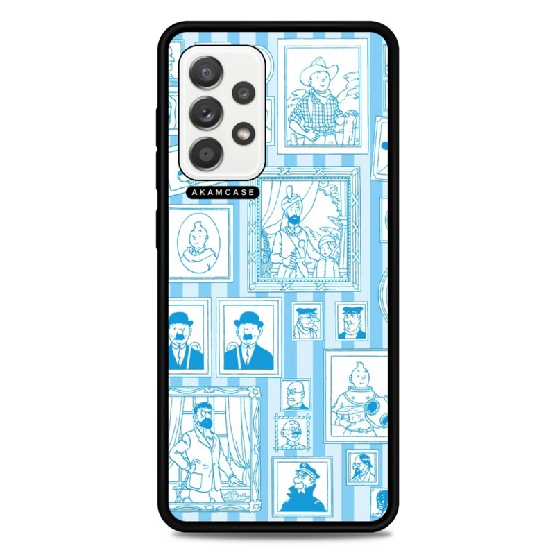 کاور آکام مدل AMC-WSGA52-TINTIN-24 مناسب برای گوشی موبایل سامسونگ Galaxy A52