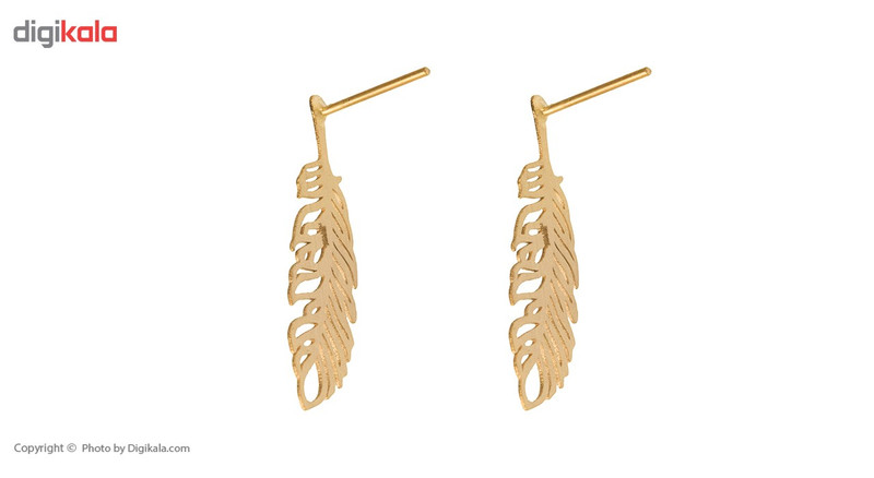 نیم ست طلا 18 عیار زنانه ماهک مدل MS0023