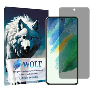 Wolf Tough model privacy screen Protector Suitable for Samsung Galaxy S21 FE Mobile Phone