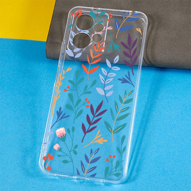 کاور طرح Tiny Leaves  مناسب برای گوشی موبایل شیائومی Redmi Note 12 4G